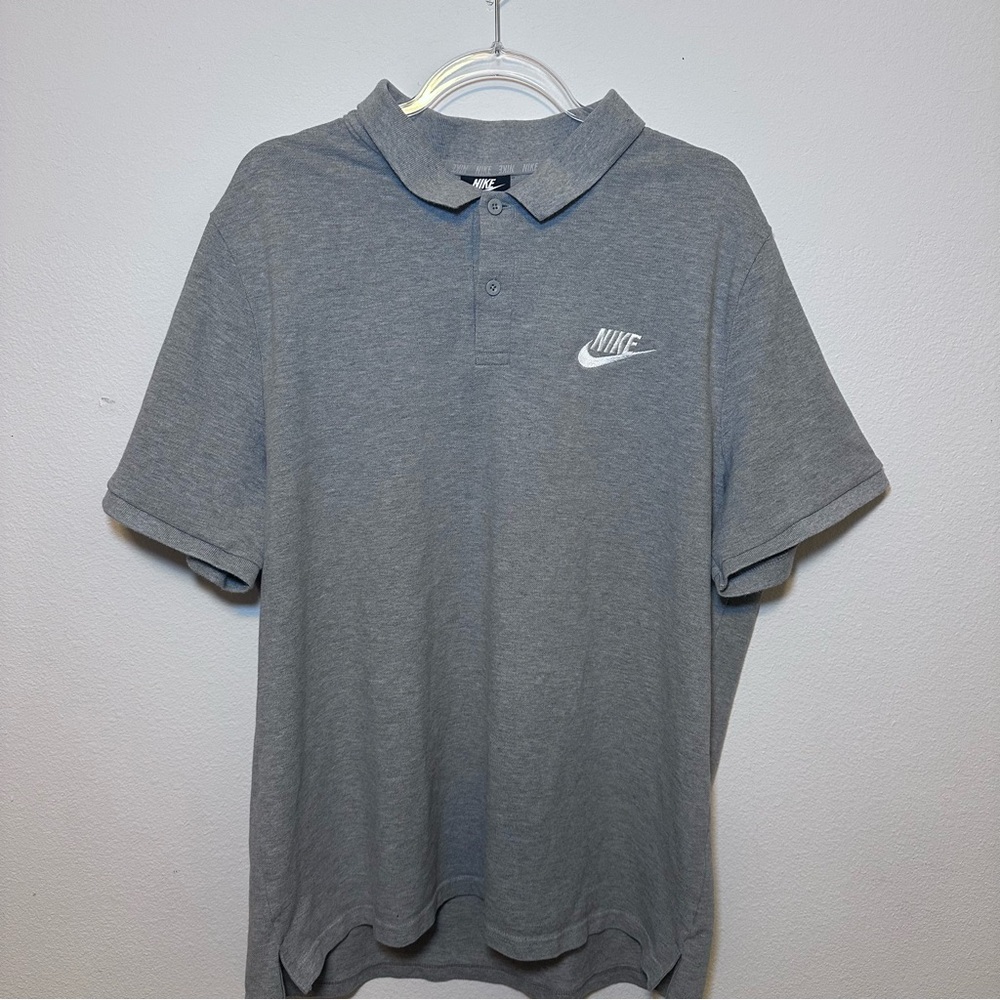 Grey Nike Cotton Polo Men’s XXL